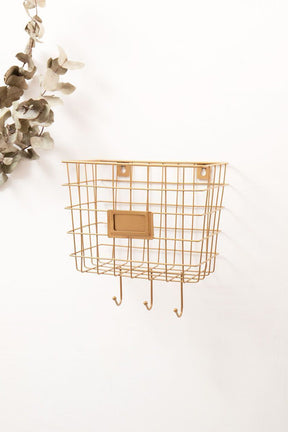 Organizador de pared de rejilla